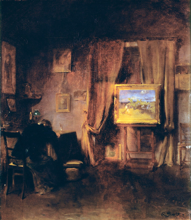 in the atelier